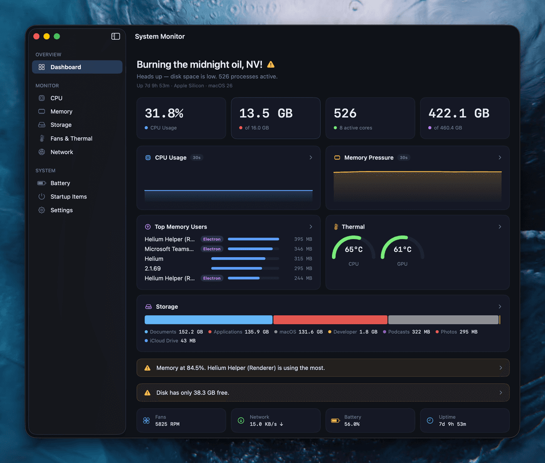 System Monitor